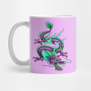 Chinese Underworld Dragon Mythical Waterway Creature Mug